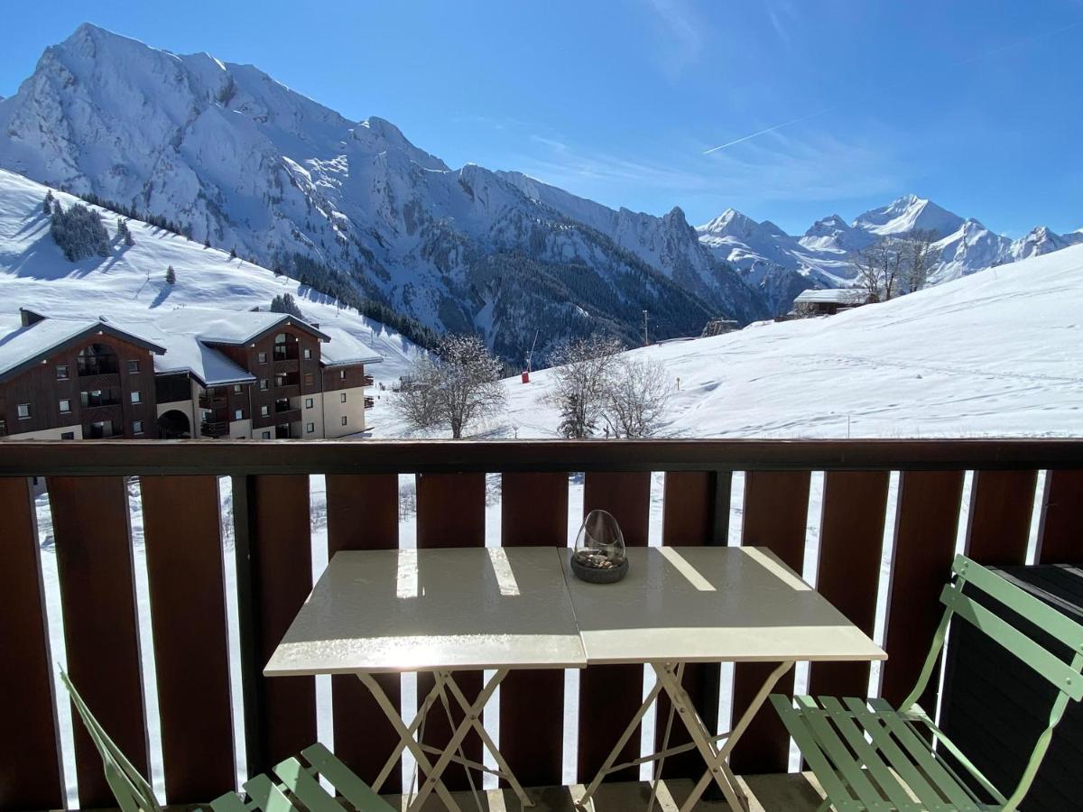 L'Oree Des Aravis - Au Pied Des Pistes Manigod Exterior foto